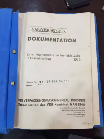 Промышленный кондитерский станок для завертки штучных конфет БУ, фотография 10