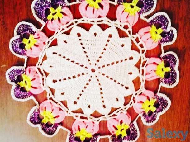 Продаю вязаные салфетки, фотография 6