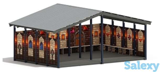 Теневой навес (замок. средневековый) - мф 70.6.4-11, фотография 1