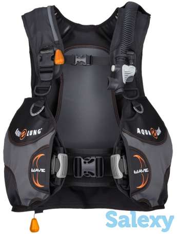 Жилет-компенсатор wave 2016, black/charcoal/orange,, фотография 2