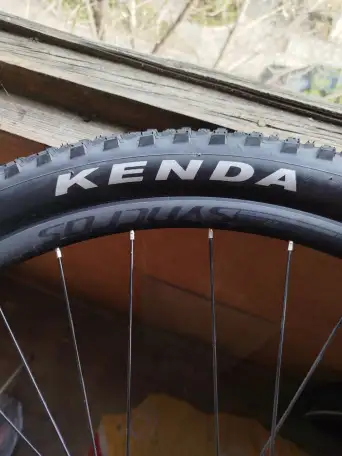 Колеса для велосипеда 29 переднее и заднее, покрышки 2.4 Kenda Buster, фотография 8