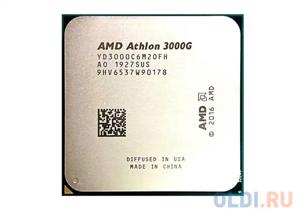 Процессор amd athlon 3000g, фотография 1