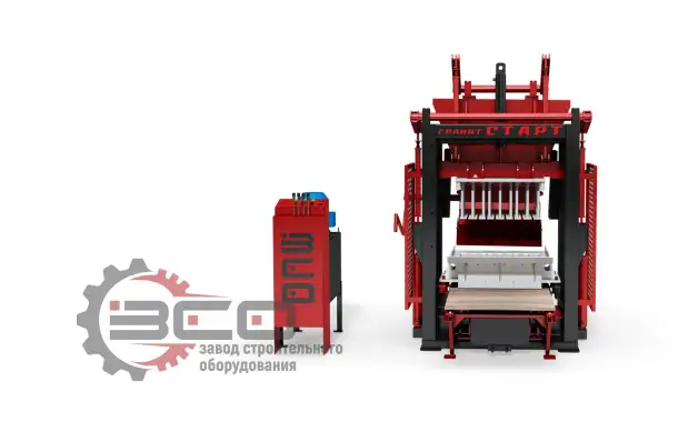 Вибропресс Гранит Старт М-01 для производства плитки, блоков и арболита, фотография 2