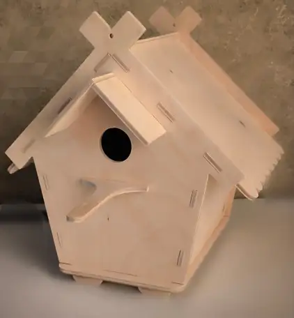 Скворечник из фанеры новый, фотография 1