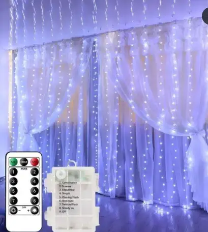 Супер цена гирлянда штора, фотография 5