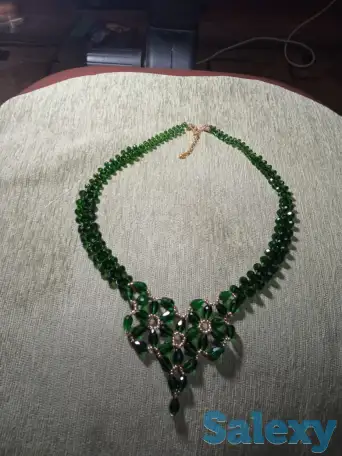 Продам коллекцию колье и серьги ручной работы недорого, фотография 4