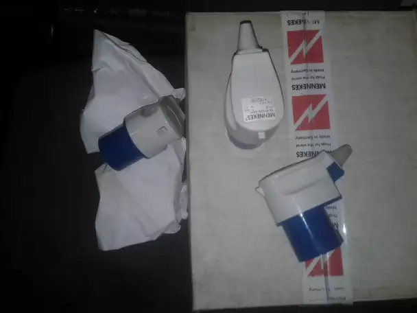 Вилка силовая 2РPE  V220В. I ток 16А  Mennekes  Германия    1411, фотография 1