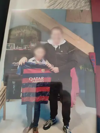 Футболка с автографами игроков FC Barcelona, фотография 12