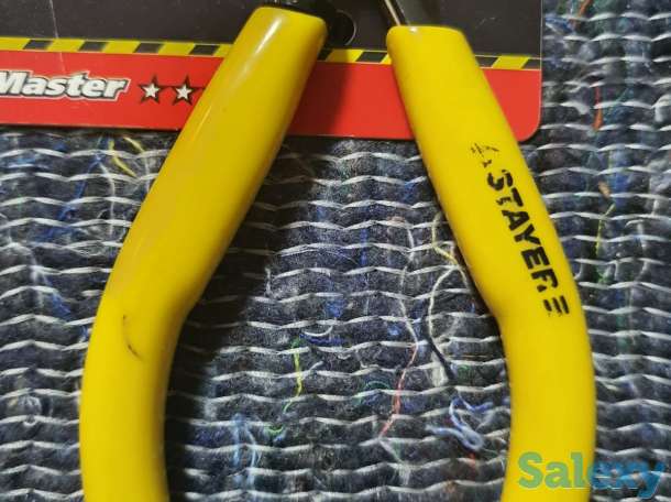 Тонкогубцы stayer master mini, 120 мм, фотография 2