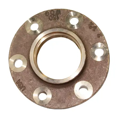 Фланец бронзовый, фотография 1