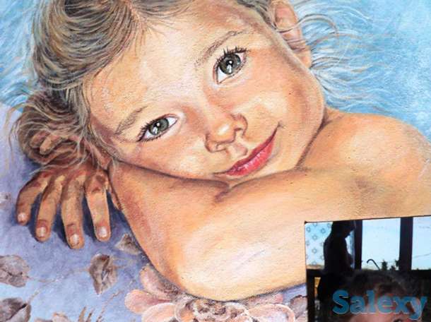 Портрет на заказ, картины, роспись стен, барельеф, фотография 2