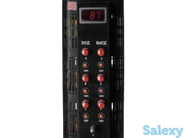 Автотрансформатор (латр) энергия black series tsgc2-6ква 6а (0-520v) трехфазный, фотография 1