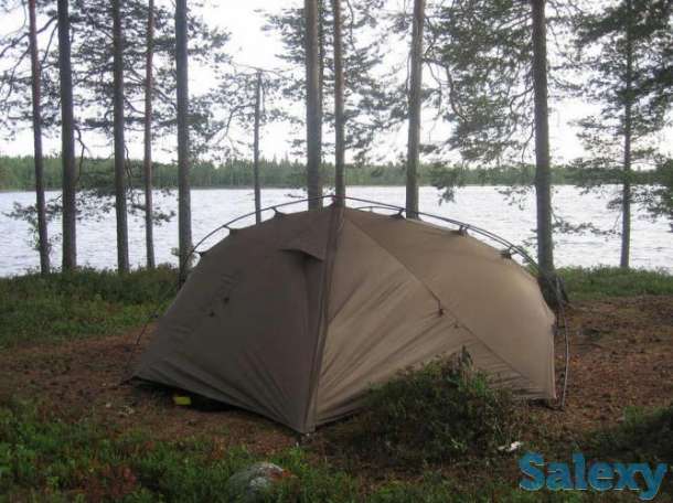 Палатка нормал траппер 2 si/pu олива, фотография 3