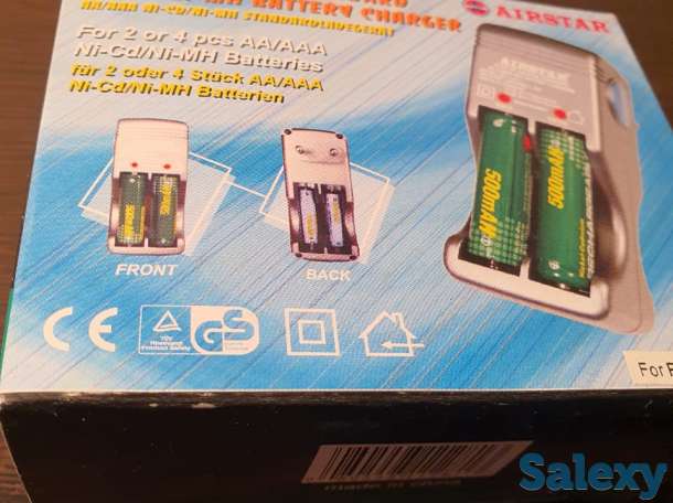 Зарядное устройство, зарядка для аккумуляторных батареек Ni-Cd/Mh, фотография 6