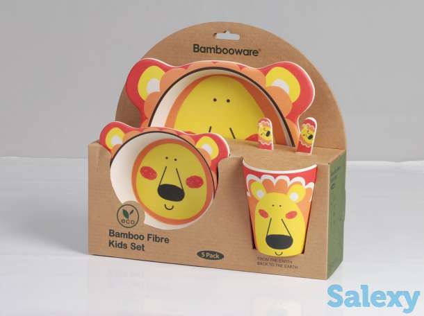 Детская посуда из бамбука, фотография 6