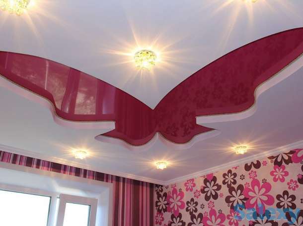 Натяжные потолки любой сложности!, фотография 1