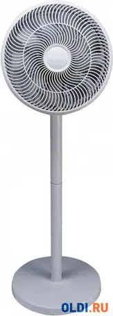 Вентилятор напольный domfy dcw-f-40p-1 40 вт белый, фотография 1