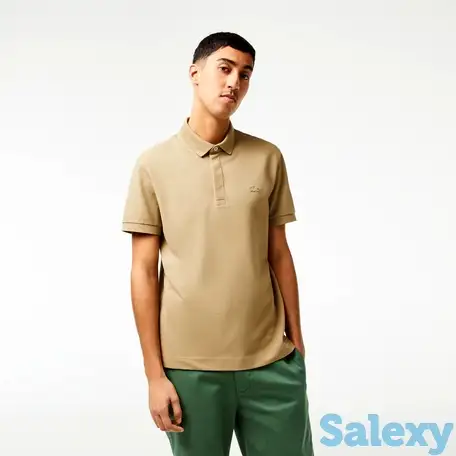 Мужское поло lacoste paris polo regular fit, фотография 1