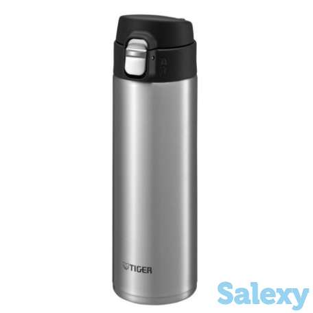 Термос-кружка tiger mmj-a481 0.48л clear stainless, фотография 1