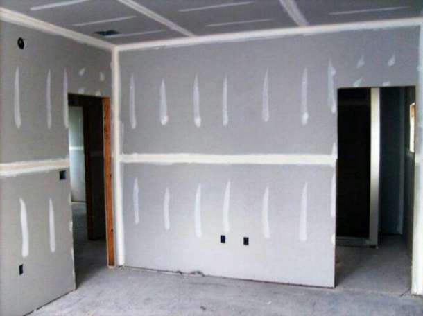 Обшивка стен гипсакортонам, фотография 1