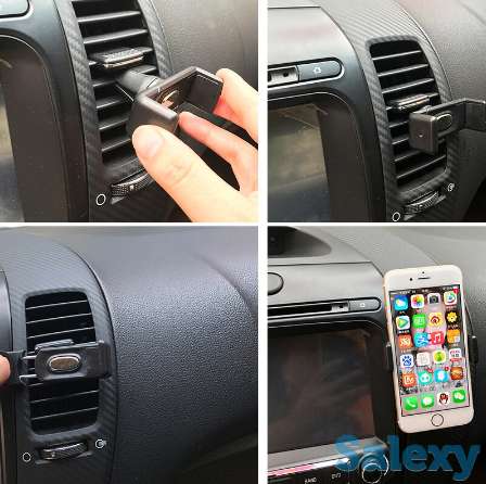 Продам универсальный автомобильный держатель для смартфонов в воздуховод, 011B, фотография 1