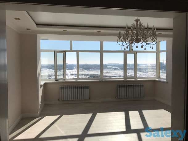 Продается 4-х комнатная квартира. ЖК Айнур-Астана. Евроремонт. Новый дом, фотография 3