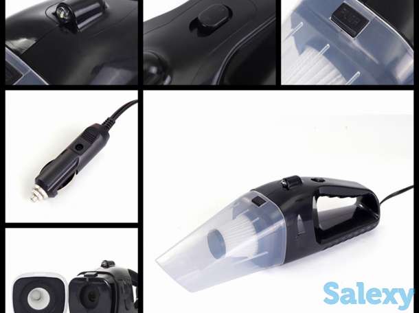 Автомобильный пылесос DRY Wet Vacuum Cleaner High Power 80 Вт, фотография 5
