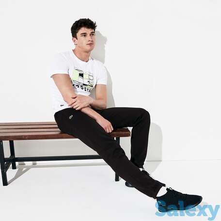 Мужские флисовые брюки lacoste sport tennis, фотография 1