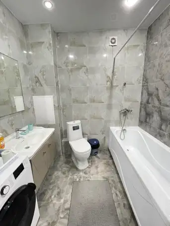 2-евро комнатная квартира, Таумыш Жумагалиева 15 блок А, фотография 10