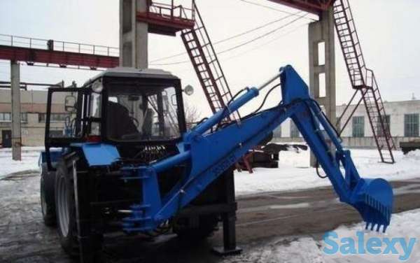 Экскаватор-бульдозер со смещаемой осью капания, фотография 2