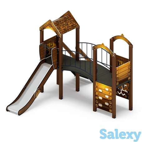 Детский игровой комплекс «рада (эко)» дик 2.01.2.05-02 h=1200, фотография 1