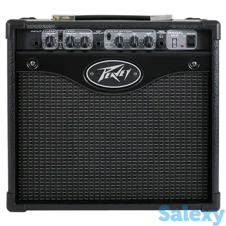 Транзисторный гитарный комбоусилитель peavey rage 158, фотография 1