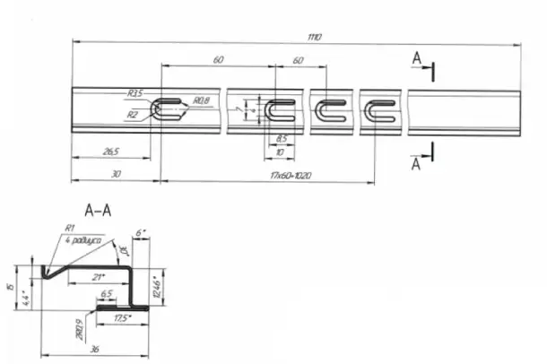 Станок для изготовления профилей для крепления клинкера, фотография 2