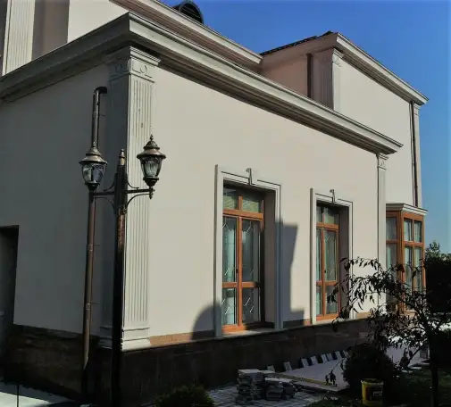 Делаем травертиновое оформление окон любой сложности. Замеры - бесплатно, фотография 4