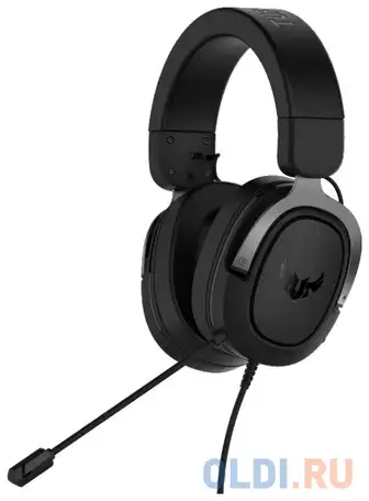 Игровая гарнитура проводная asus tuf gaming h3 черный серый 90yh028g-b1ua00, фотография 1