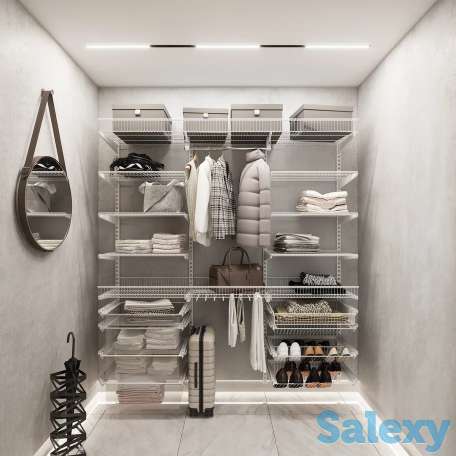 Гардеробные системы навесные (открыте), фотография 6