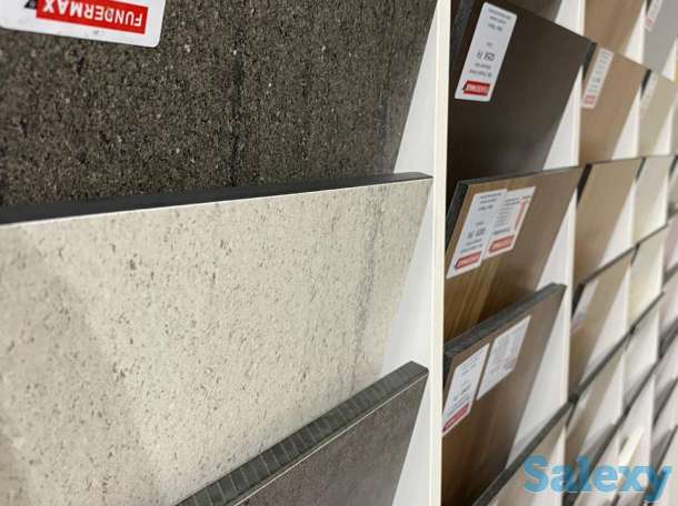 Обшивка стен hpl панелями Fundermax на складе в наличии, фотография 1