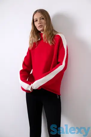 Джемпер с контрастным элементом vassa&co, фотография 1