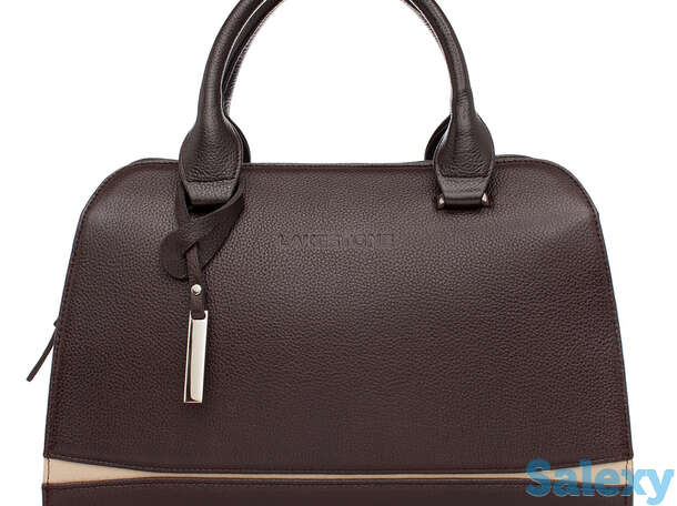 Женская кожаная сумка emra brown, фотография 1