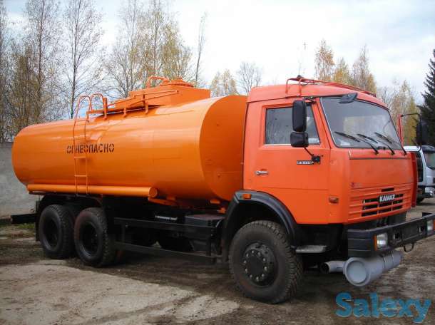 Автотопливозаправщик V-17 м3 на шасси Камаз 65115, фотография 2