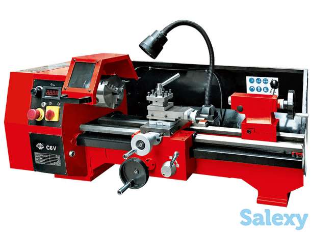 C0 настольный микро токарный станок, макс размеры заготовки Ø 110×125мм., фотография 1