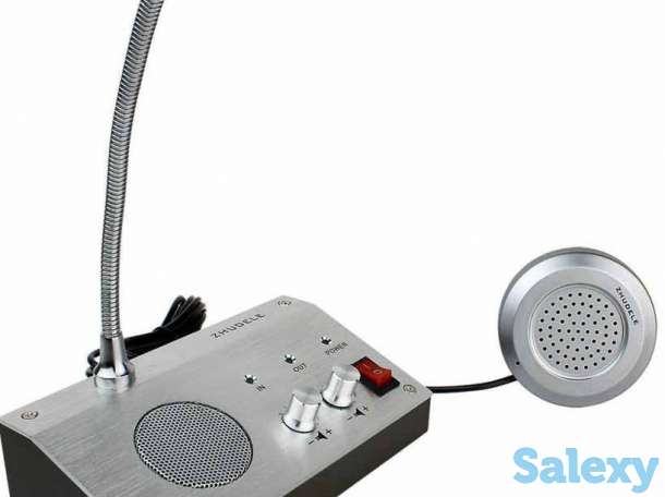 Продам переговорное устройство клиент – кассир Dual Way Counter Interphone, фотография 1