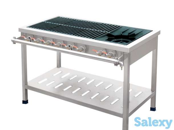 Промышленная  газовая плита на  8 кранов., фотография 1