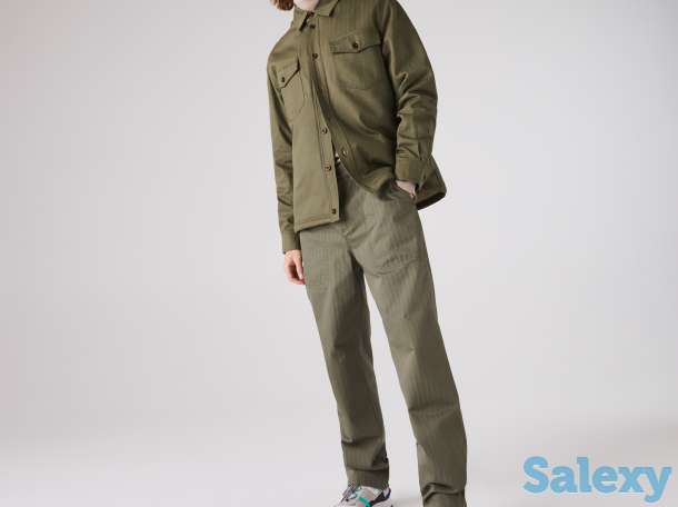 Утеплённая мужская рубашка lacoste, фотография 3