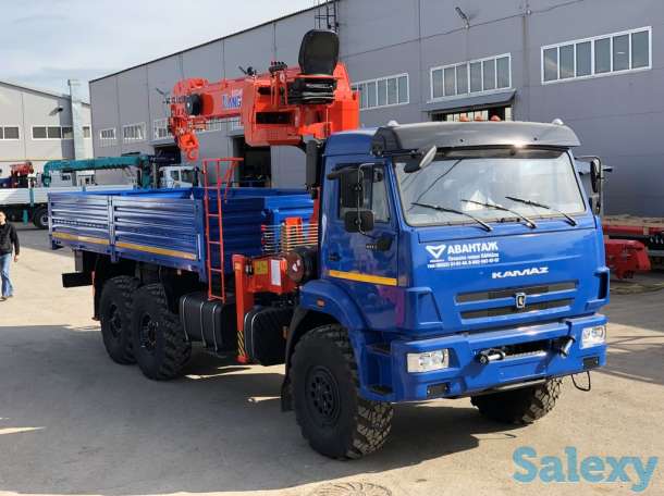 камаз 43118 с манипулятором канглим 1256 G3 новый, фотография 1