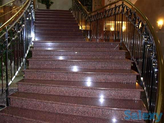 Ступени и подступени из гранита под заказ в кратчайшие сроки, фотография 3