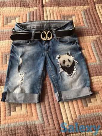 Стильные джинсовые шорты, фотография 1