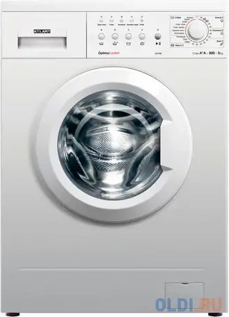 Стиральная машина атлант сма-50 у 88 класс: a+ загр.фронтальная макс.:5кг белый, фотография 1