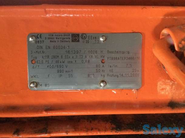 Электродвигатель LOHER 45КWT, фотография 6