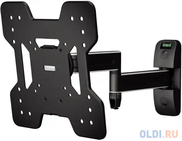 Кронштейн для телевизора hama fullmotion tv premium черный 19